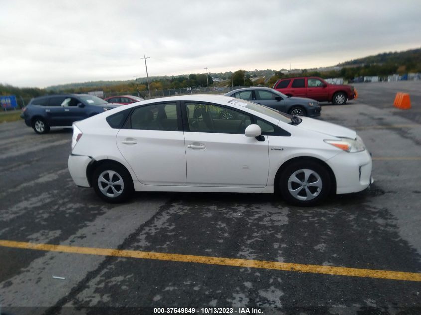2013 TOYOTA PRIUS ONE/TWO/THREE/FOUR/FIVE - JTDKN3DU9D5539881