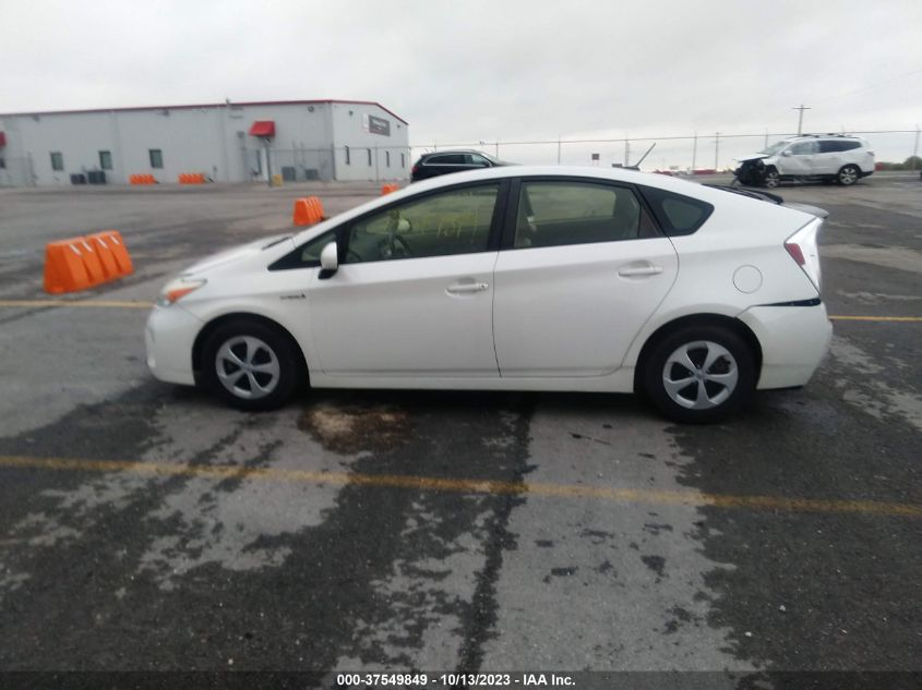 2013 TOYOTA PRIUS ONE/TWO/THREE/FOUR/FIVE - JTDKN3DU9D5539881