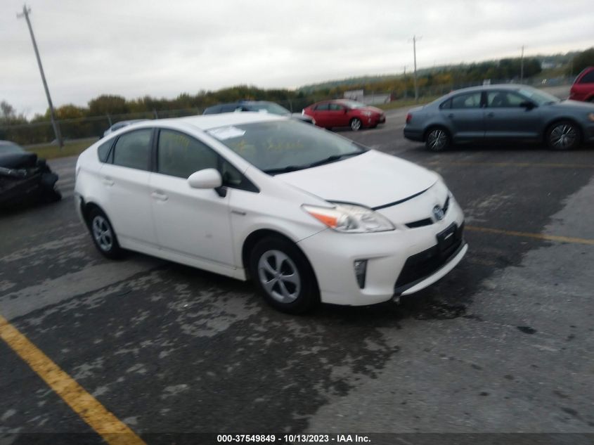 2013 TOYOTA PRIUS ONE/TWO/THREE/FOUR/FIVE - JTDKN3DU9D5539881