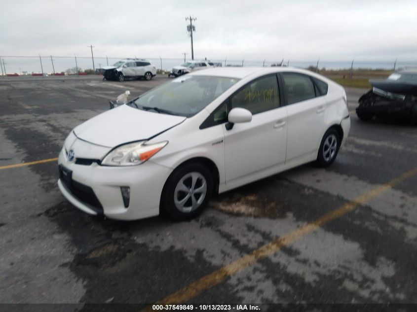 2013 TOYOTA PRIUS ONE/TWO/THREE/FOUR/FIVE - JTDKN3DU9D5539881