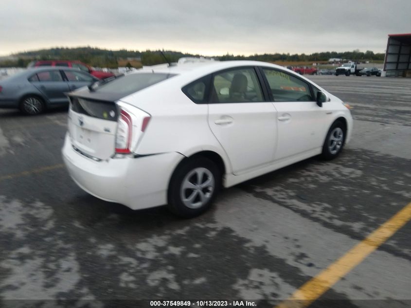 2013 TOYOTA PRIUS ONE/TWO/THREE/FOUR/FIVE - JTDKN3DU9D5539881