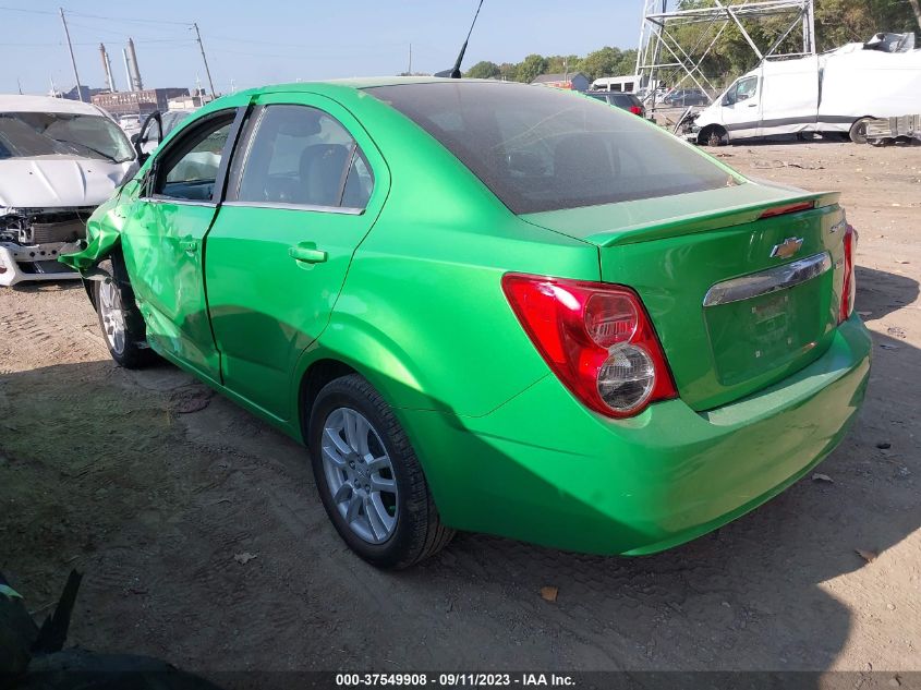 2014 CHEVROLET SONIC LT - 1G1JC5SB7E4208666