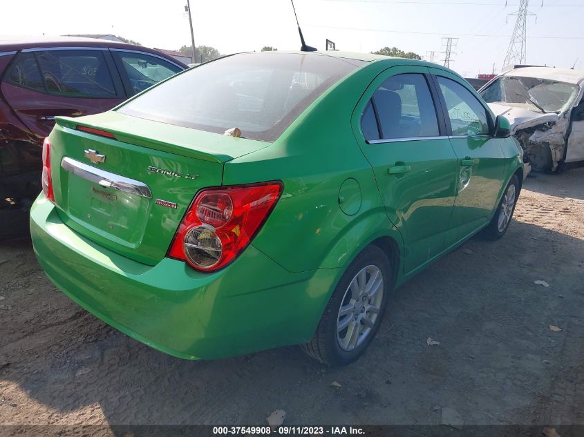 2014 CHEVROLET SONIC LT - 1G1JC5SB7E4208666