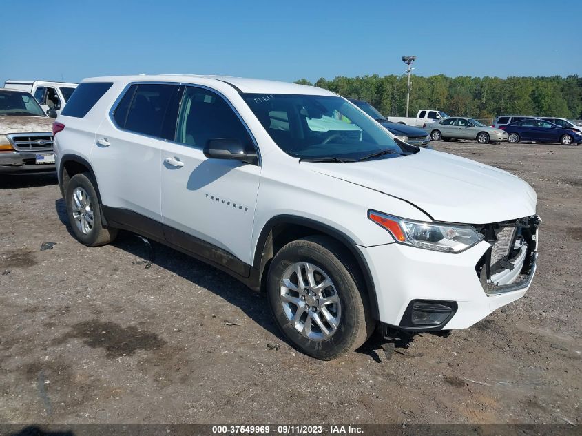 2021 CHEVROLET TRAVERSE LS - 1GNERLKW3MJ143210