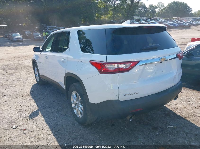 2021 CHEVROLET TRAVERSE LS - 1GNERLKW3MJ143210