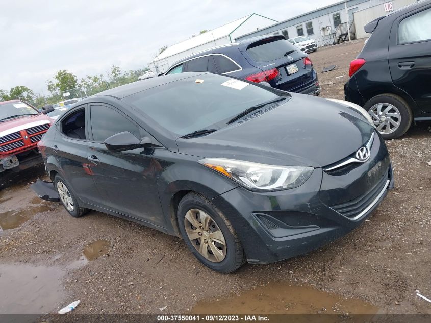 2016 HYUNDAI ELANTRA SE - 5NPDH4AE2GH683862