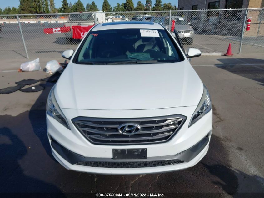 2016 HYUNDAI SONATA 2.4L SPORT - 5NPE34AF3GH431694