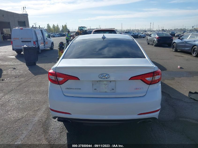 2016 HYUNDAI SONATA 2.4L SPORT - 5NPE34AF3GH431694