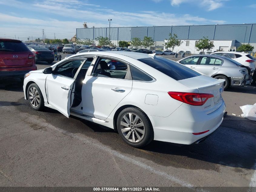 2016 HYUNDAI SONATA 2.4L SPORT - 5NPE34AF3GH431694