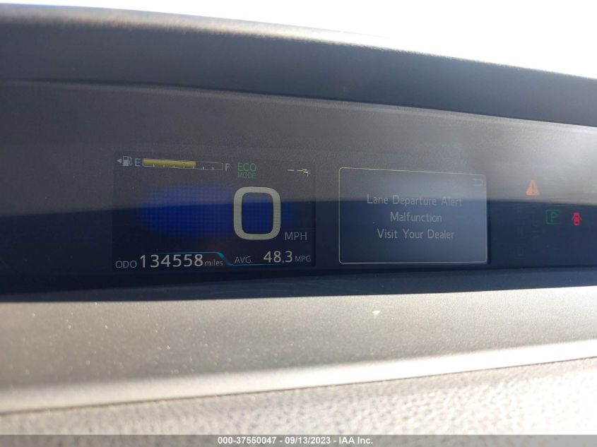 2019 TOYOTA PRIUS L ECO/LE/XLE/LIMITED JTDKARFUXK3100533