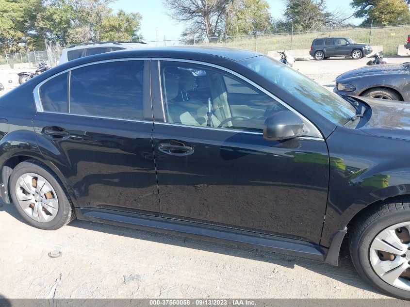 2013 SUBARU LEGACY 2.5I - 4S3BMCA69D3048943