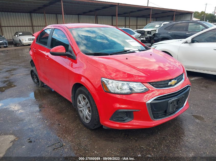 2018 CHEVROLET SONIC LS - 1G1JB5SH8J4104172