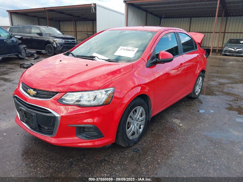 2018 CHEVROLET SONIC LS - 1G1JB5SH8J4104172