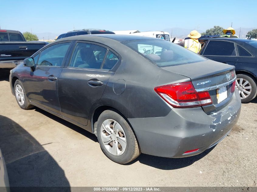 2013 HONDA CIVIC SDN LX - 2HGFB2F51DH504756