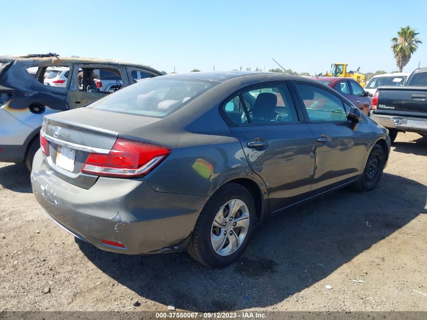 2013 HONDA CIVIC SDN LX - 2HGFB2F51DH504756