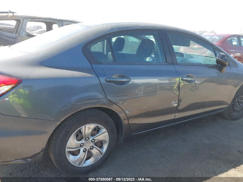 2013 HONDA CIVIC SDN LX - 2HGFB2F51DH504756
