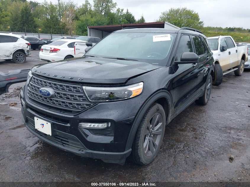 VIN 1FMSK8DH3MGA15182 2021 FORD EXPLORER XLT