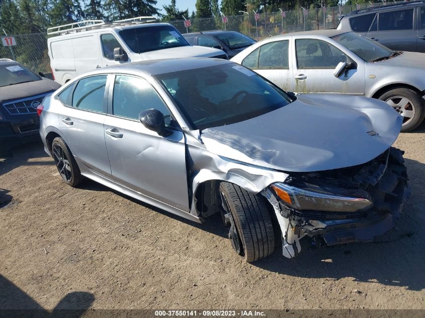 2022 HONDA CIVIC SEDAN SPORT - 2HGFE2F53NH596154
