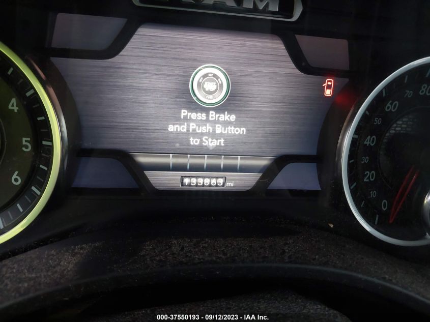 2019 RAM 1500 BIG HORN/LONE STAR - 1C6RREFT4KN851484