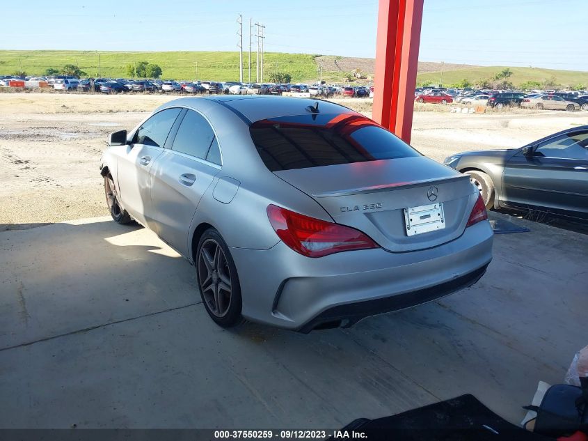 2014 MERCEDES-BENZ CLA 250 - WDDSJ4EB6EN101020
