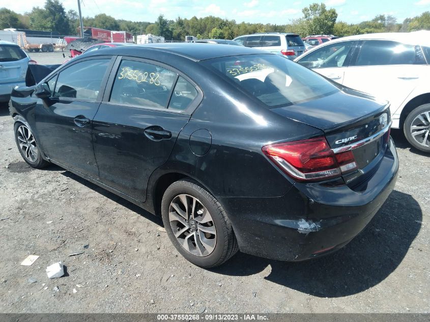 2013 HONDA CIVIC SDN EX-L - 2HGFB2F92DH548820