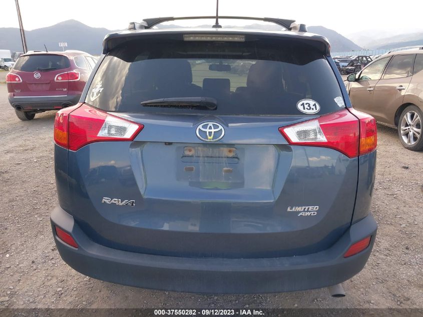2014 TOYOTA RAV4 LIMITED - JTMDFREV9ED070816