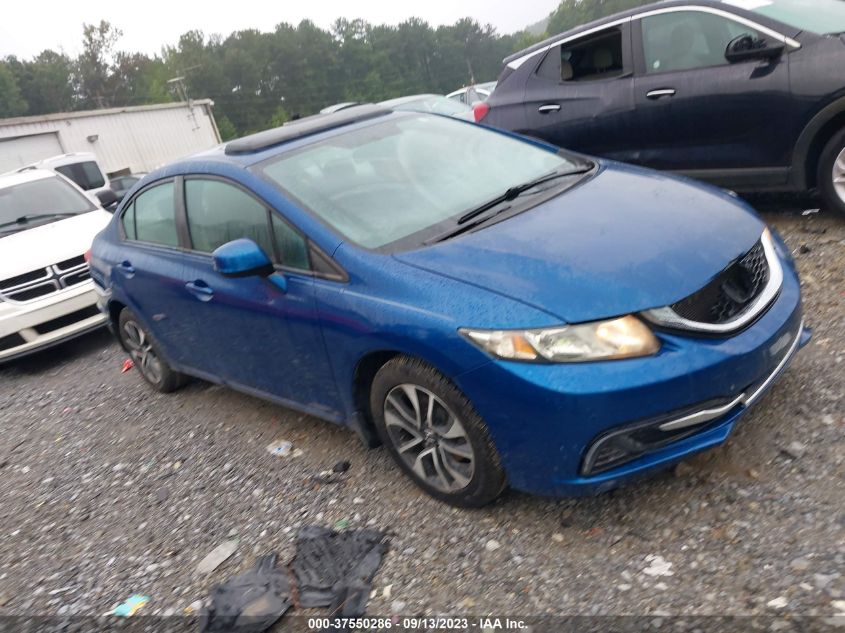 2013 HONDA CIVIC SDN EX - 2HGFB2F87DH516386