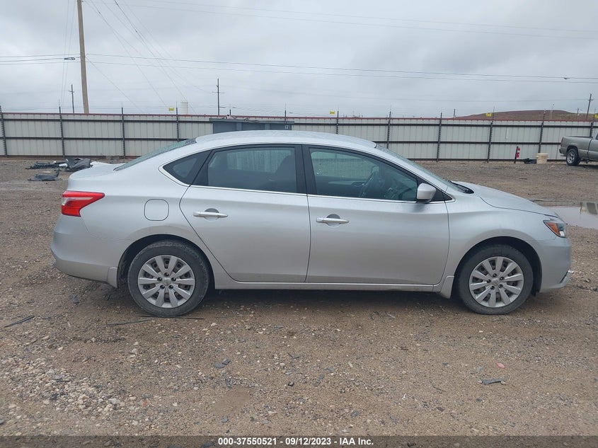 VIN 3N1AB7APXKY234659 2019 NISSAN SENTRA S
