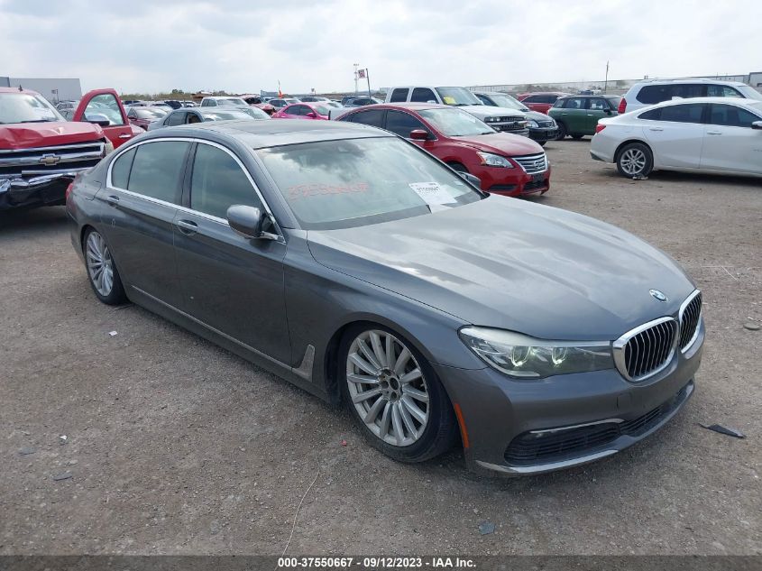 2016 BMW 7 SERIES 740I - WBA7E2C57GG714516