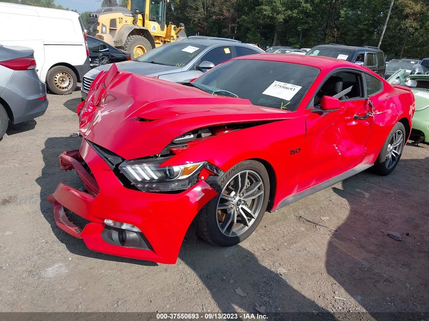 VIN 1FA6P8CF6H5236838 2017 FORD MUSTANG GT