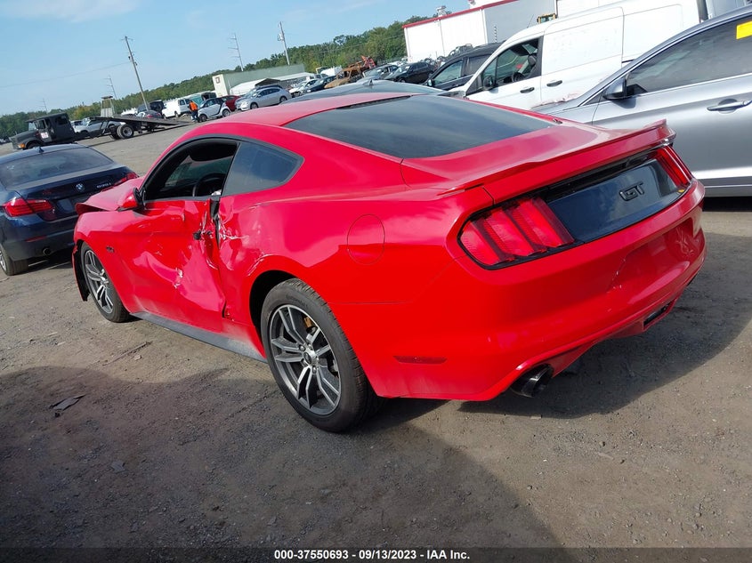 VIN 1FA6P8CF6H5236838 2017 FORD MUSTANG GT