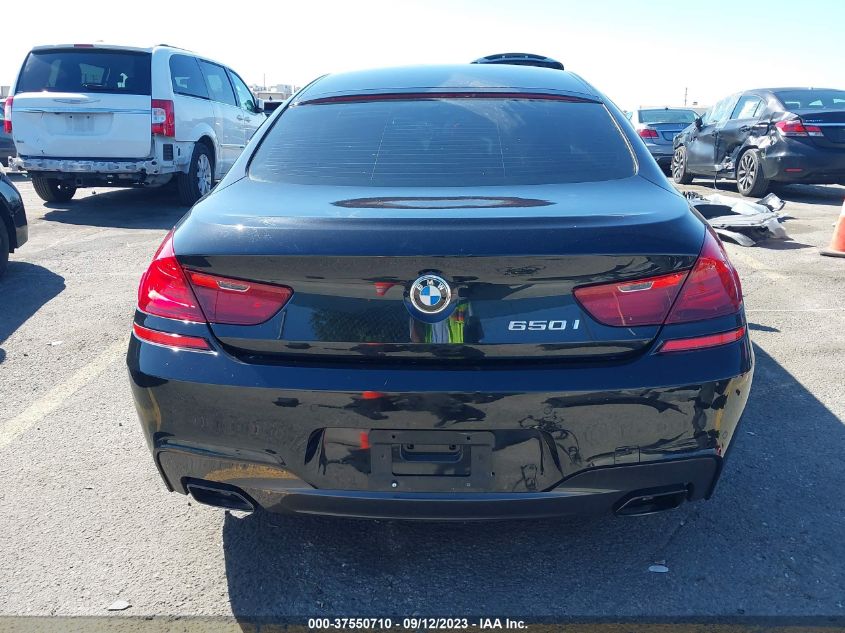2015 BMW 650I GRAN COUPE WBA6B2C58FD129965