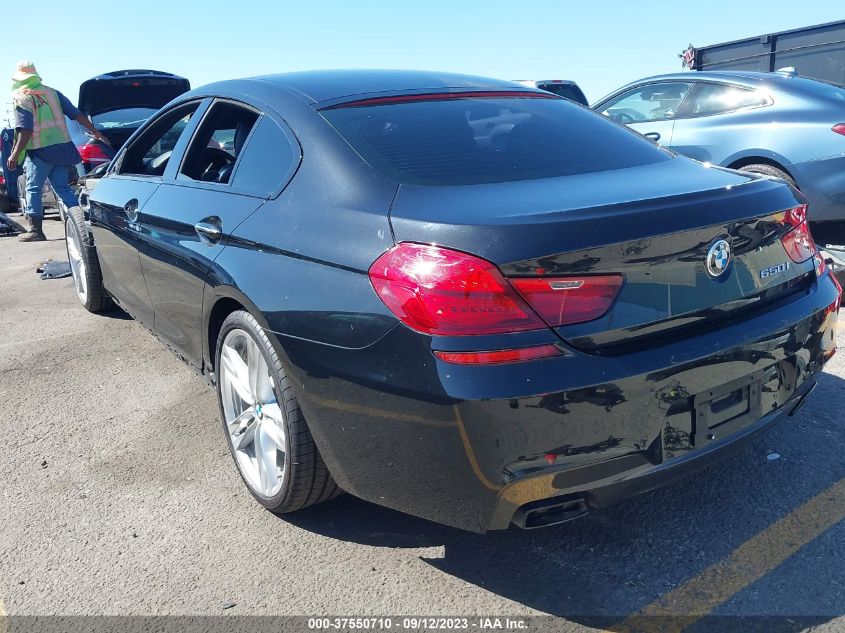 2015 BMW 650I GRAN COUPE WBA6B2C58FD129965