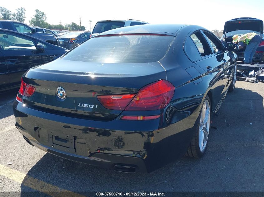 2015 BMW 650I GRAN COUPE WBA6B2C58FD129965