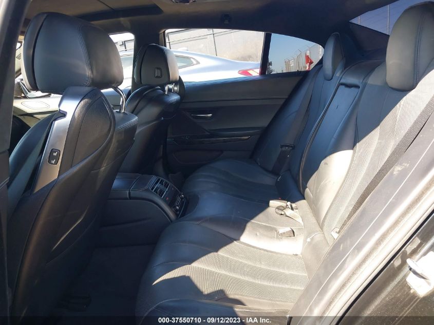 2015 BMW 650I GRAN COUPE WBA6B2C58FD129965