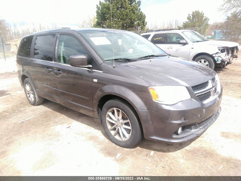 2014 DODGE GRAND CARAVAN - 2C4RDGCG5ER275485