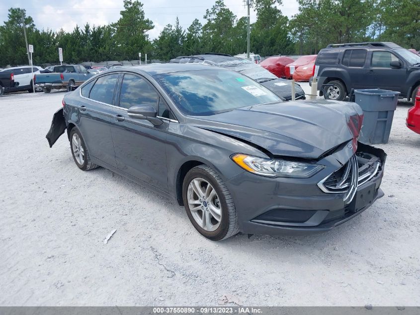 2018 FORD FUSION SE - 3FA6P0HD1JR162711