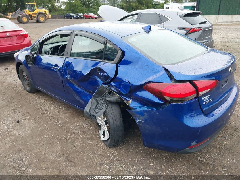 2017 KIA FORTE LX - 3KPFK4A77HE063185