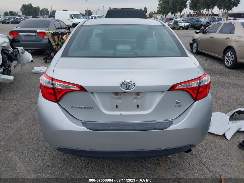 2014 TOYOTA COROLLA L/LE/S/S PLUS/LE PLUS - 5YFBURHE0EP041677