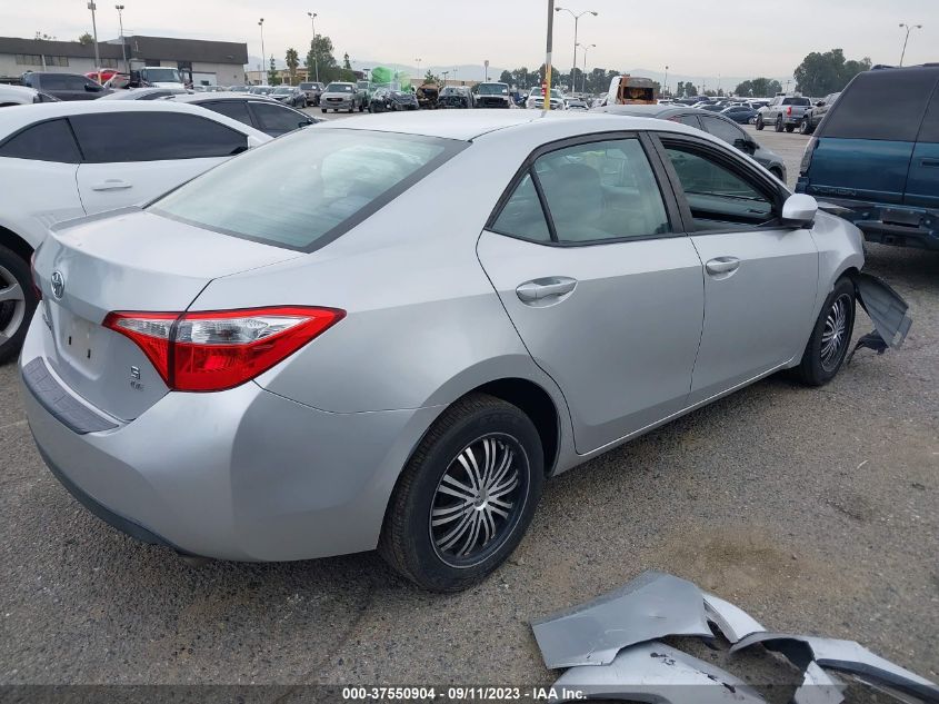 2014 TOYOTA COROLLA L/LE/S/S PLUS/LE PLUS - 5YFBURHE0EP041677