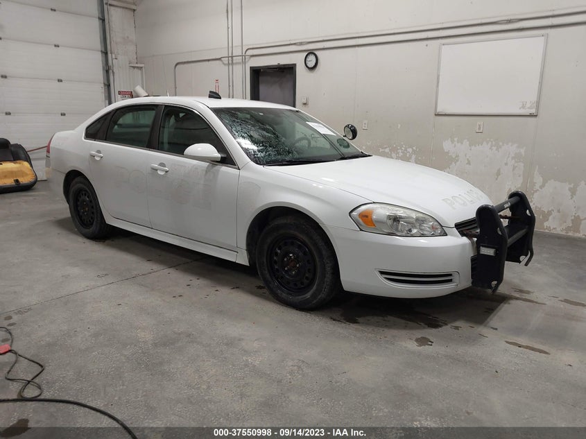 CHEVROLET IMPALA POLICE 2010. Lot# 37550998. VIN 2G1WD5EM8A1201926. Photo 1