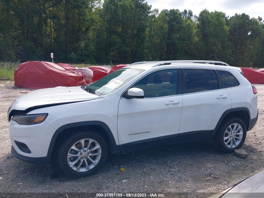 VIN 1C4PJLCB8KD312637 2019 JEEP CHEROKEE LATITUDE