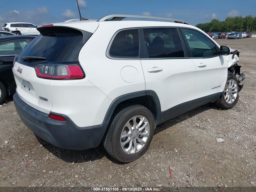 VIN 1C4PJLCB8KD312637 2019 JEEP CHEROKEE LATITUDE