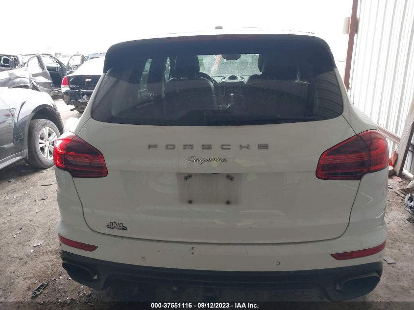 2016 PORSCHE CAYENNE - WP1AA2A25GLA06378