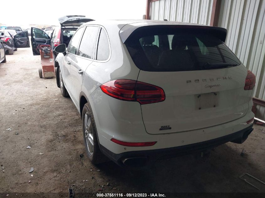 2016 PORSCHE CAYENNE - WP1AA2A25GLA06378