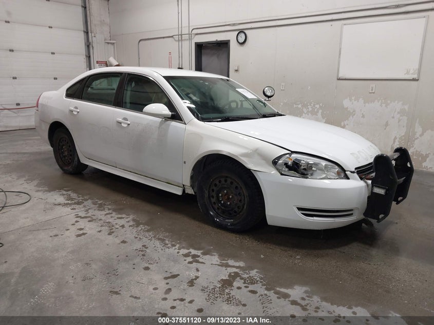CHEVROLET IMPALA POLICE 2010. Lot# 37551120. VIN 2G1WD5EM5A1198113. Photo 1