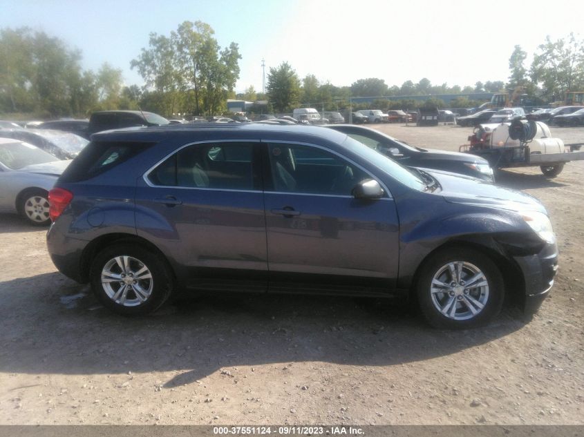 2013 CHEVROLET EQUINOX LS - 2GNALBEK6D6366289