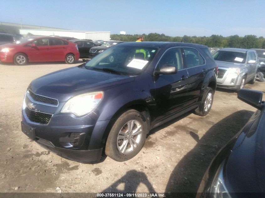 2013 CHEVROLET EQUINOX LS - 2GNALBEK6D6366289