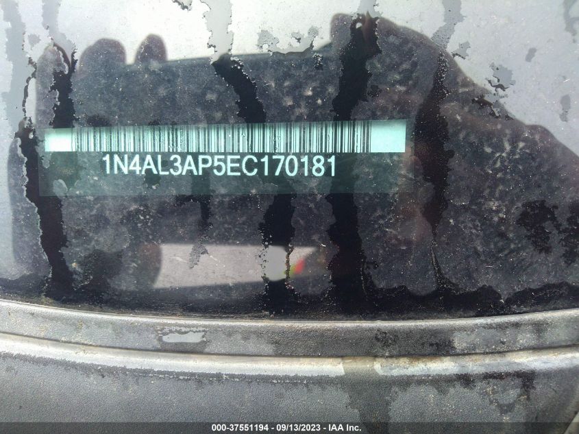 2014 NISSAN ALTIMA 2.5 SV - 1N4AL3AP5EC170181