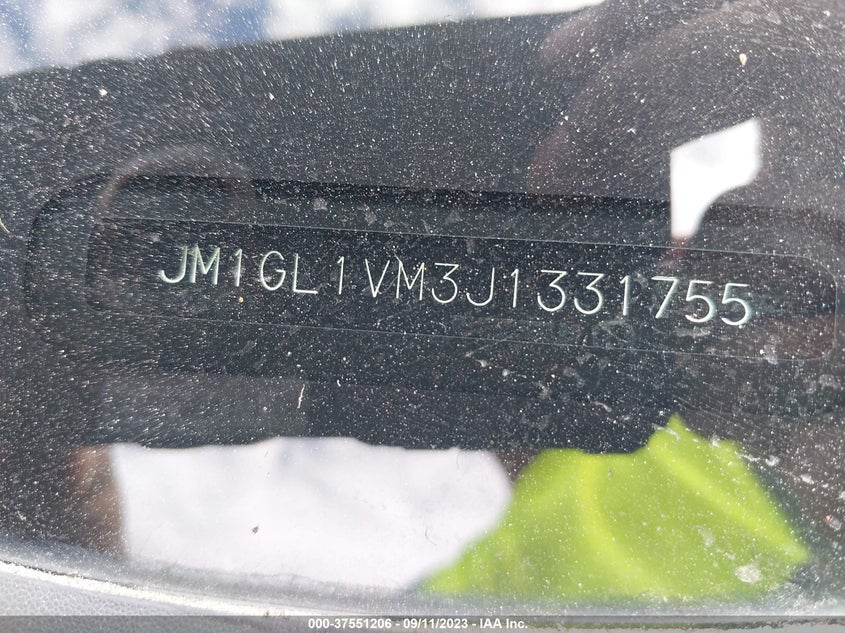 VIN JM1GL1VM3J1331755 2018 MAZDA MAZDA6 TOURING